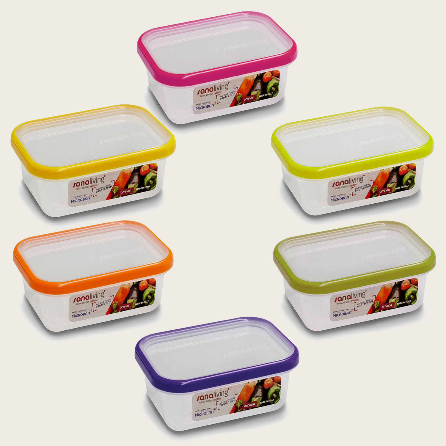 CONTENITORE IN PLASTICA FRIGO BOX CM.11,5X8X5