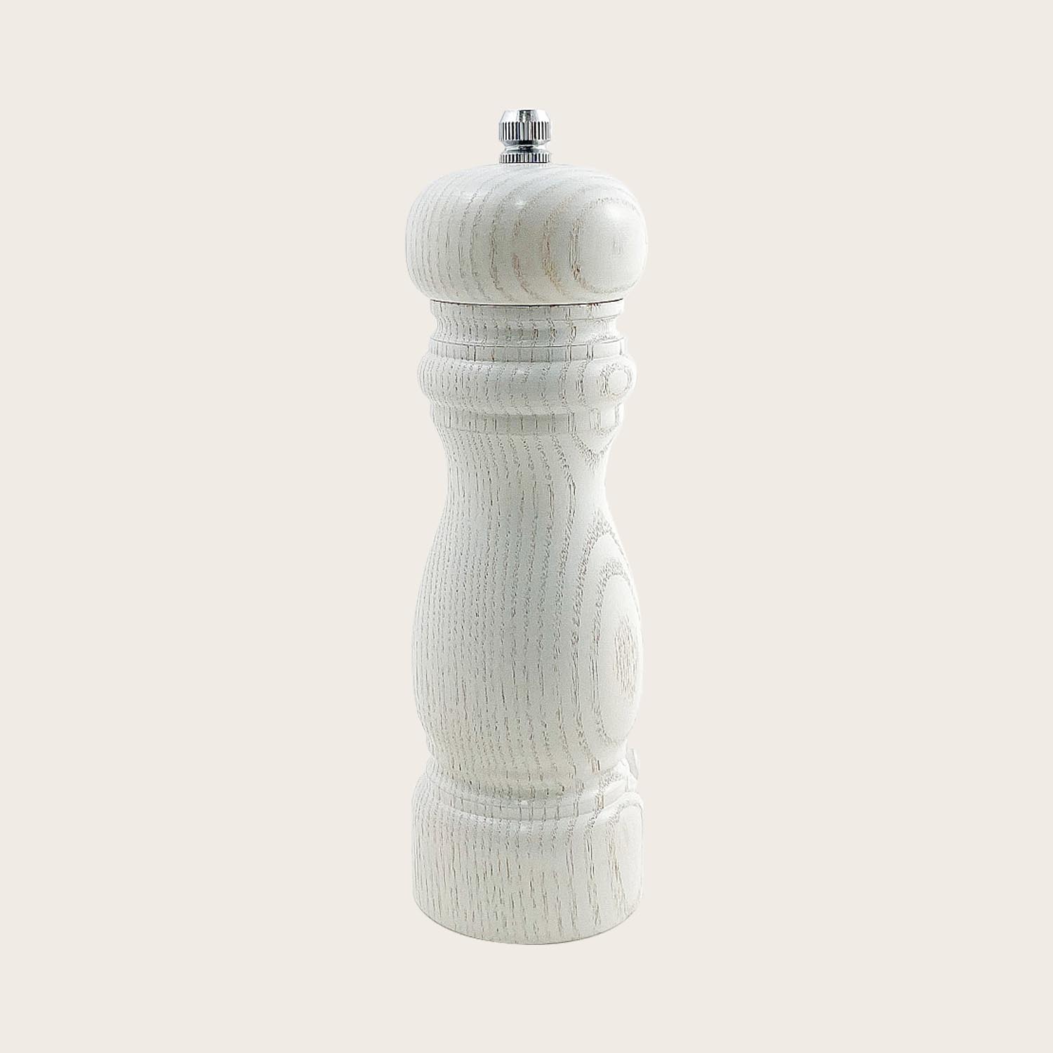 Macina pepe in legno bianco lama in ceramica