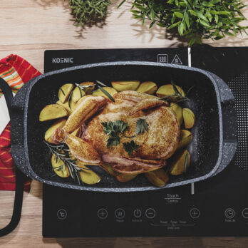 Vulcania Rostiera In Alluminio Pressofuso