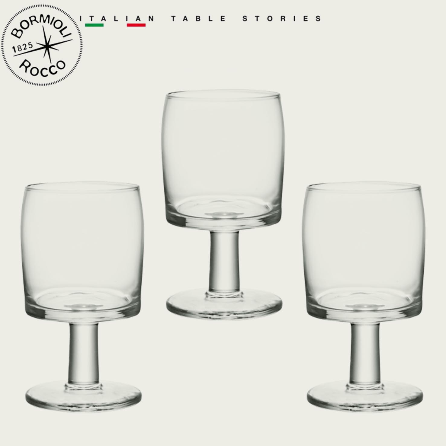 SET 3 CALICI ASTORIA VINO BY BORMIOLI 19cl