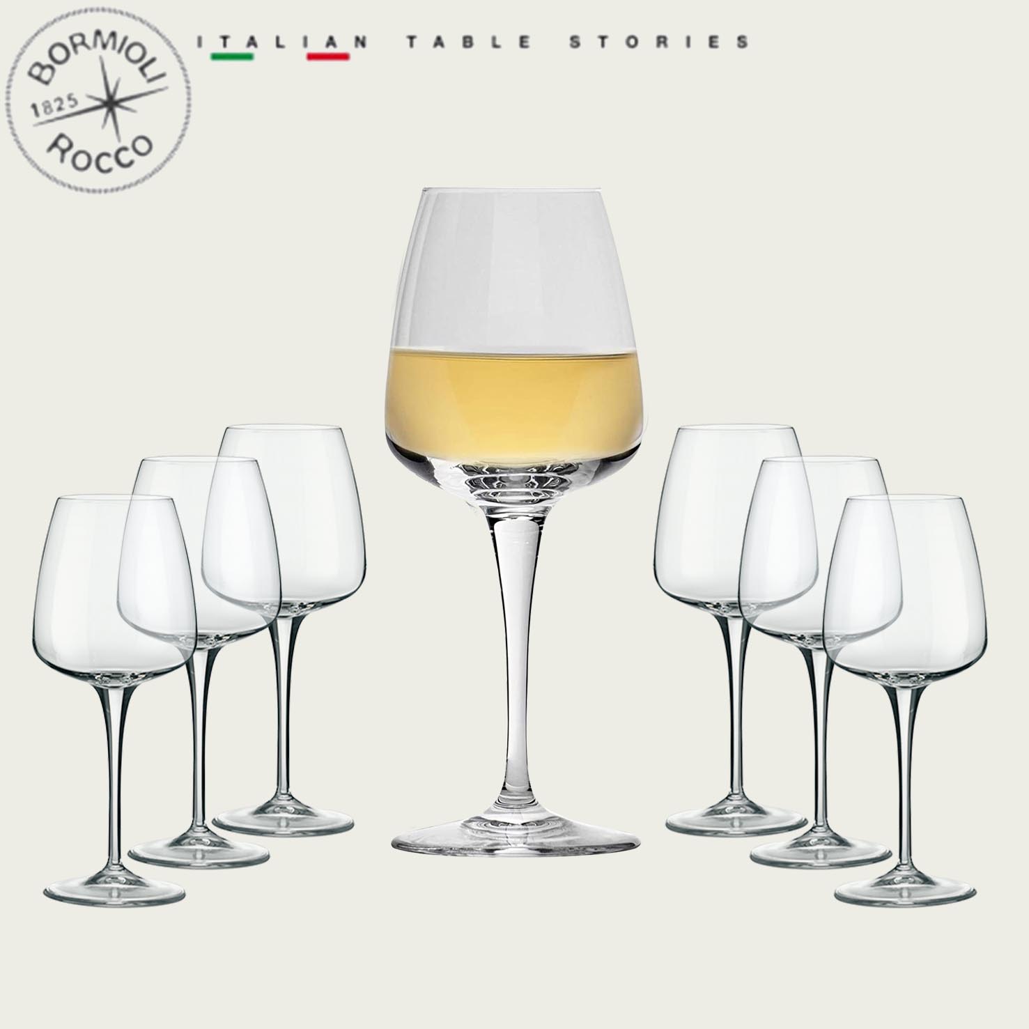 SET 6 CALICI AURUM VINO BIANCO 35cl