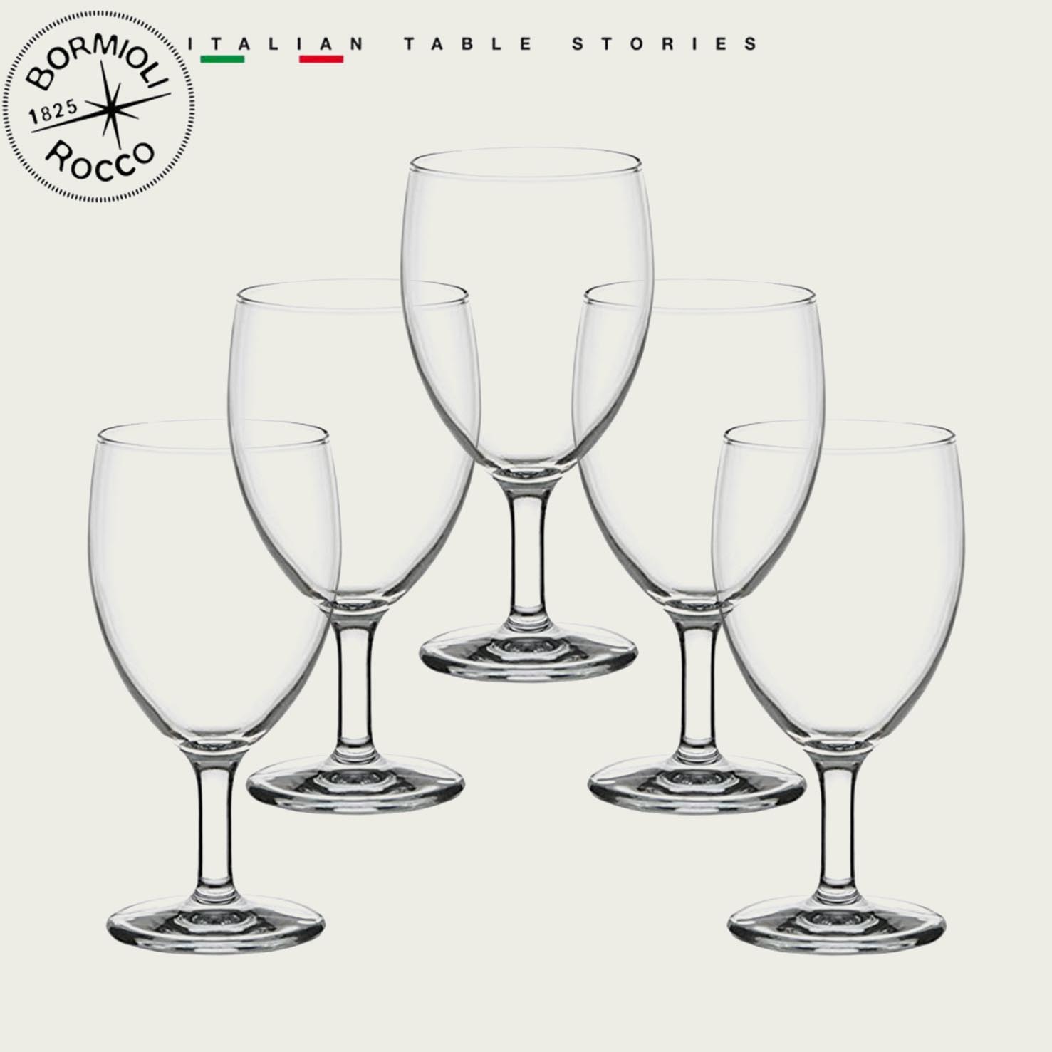 SET 6 CALICI VINO ECO 17cl