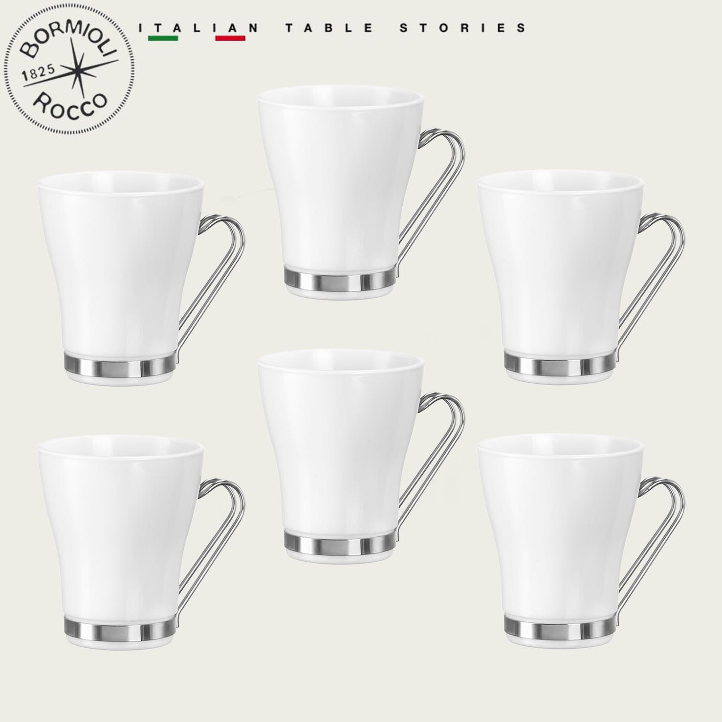 SET 6 TAZZE BORMIOLI CAPPUCCINO AROMATECA OSLO 23.5CL