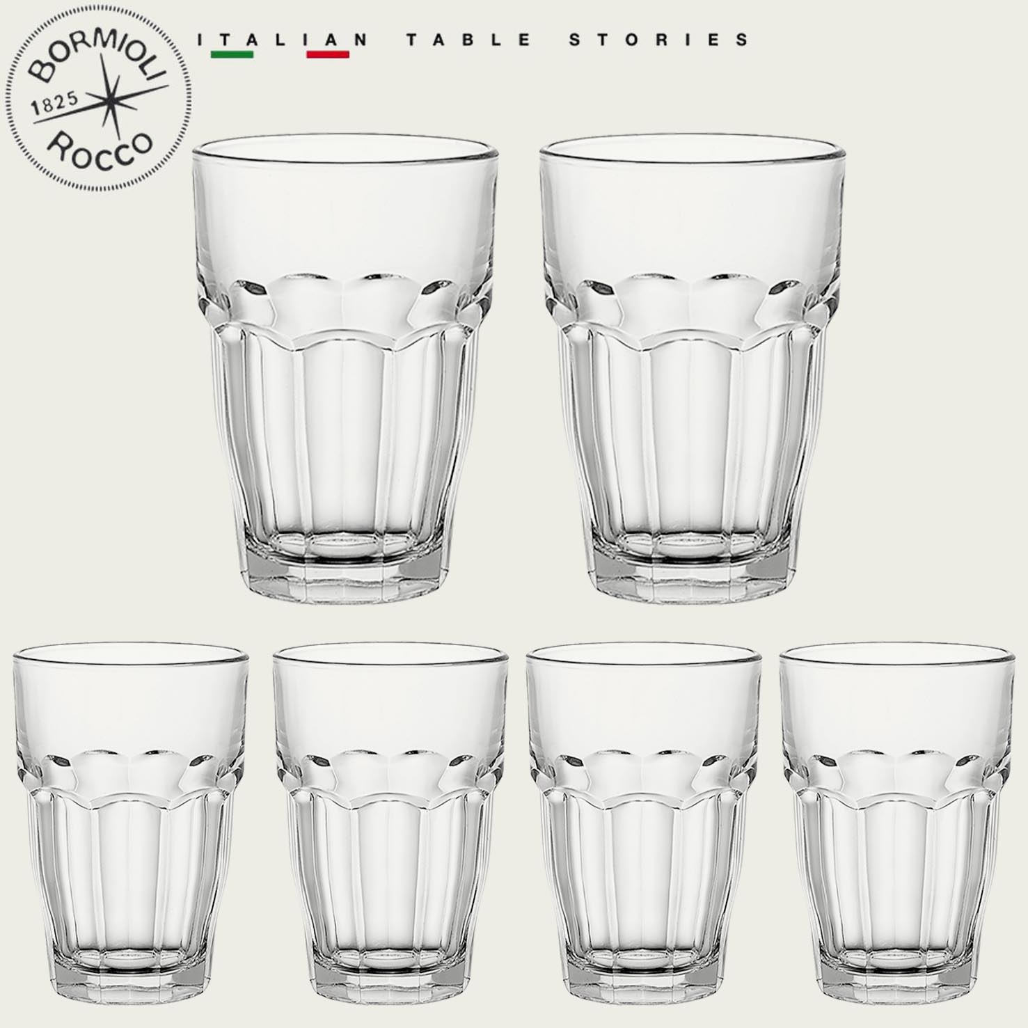 SET 6 BICCHIERI BORMIOLI ROCK BAR 37CL