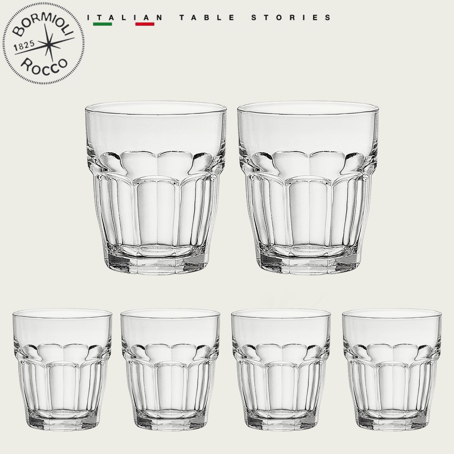 SET 6 BICCHIERI BORMIOLI ROCK BAR 39CL