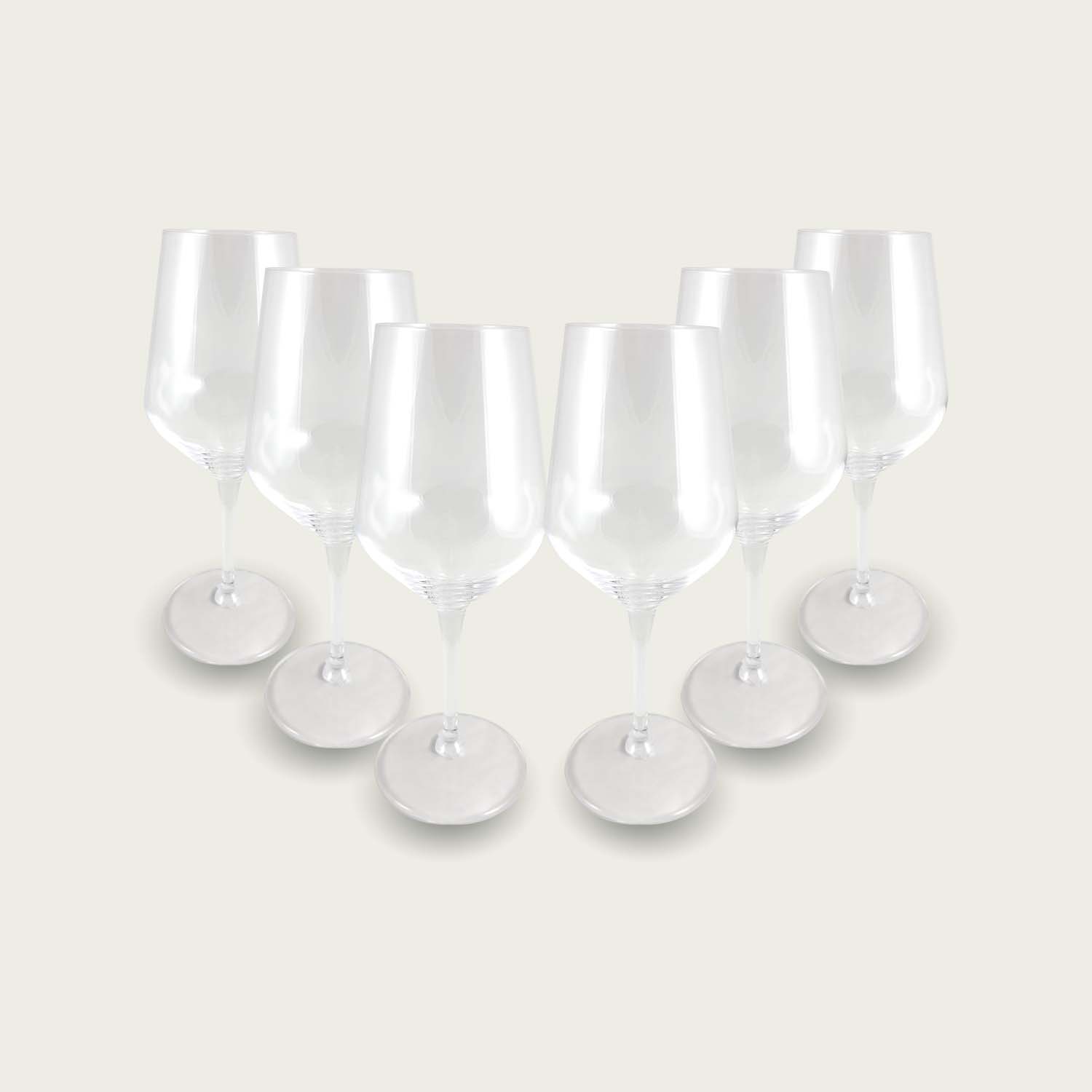 SET 6 CALICI IN VETRO BORMIOLI SAGITTA 44CL