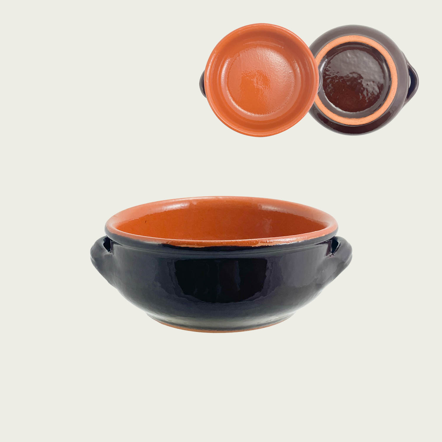 Set 6 Tegamini In Terracotta Brunella 14cm - Arca Italy