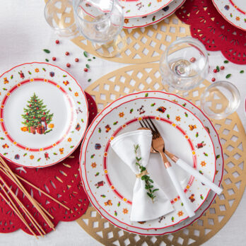 Set 18 Piatti Natale Christmas - Albero (Tree)