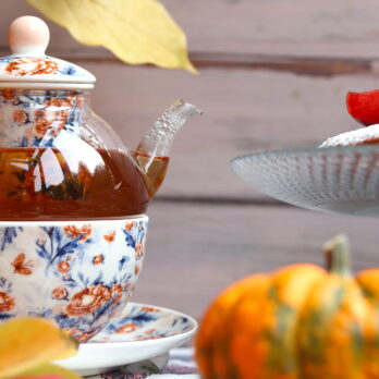 Tisaniera Decoro Garden Rose