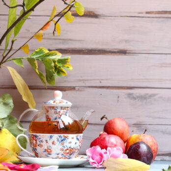 Tisaniera Decoro Garden Rose