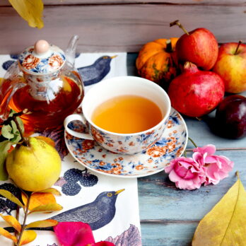 Tisaniera Decoro Garden Rose