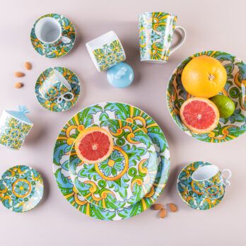 Set 6 Bicchierini Da Caffe' Smeraldo