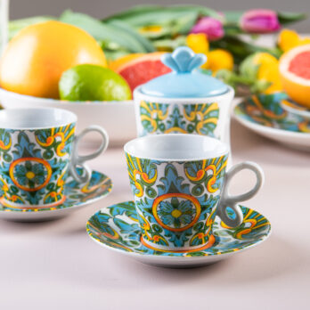 Set 6 Bicchierini Da Caffe' Smeraldo