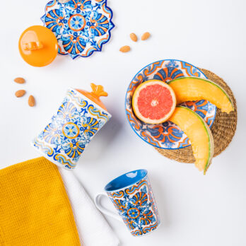 Tris Barattoli Puertorico In Ceramica