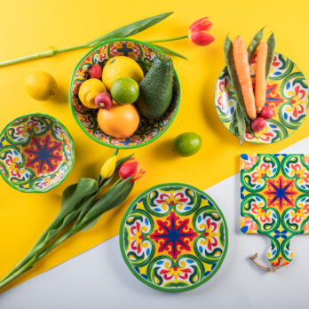 Insalatiera In Melamina Decoro Tenerife