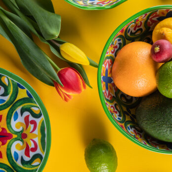 Insalatiera In Melamina Decoro Tenerife