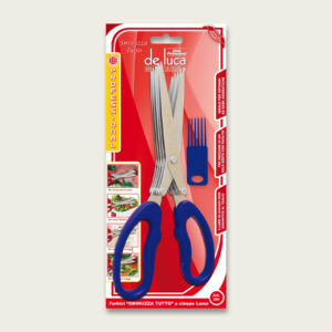 Forbici Sminuzza Tutto 5 Lame In Acciaio Inox