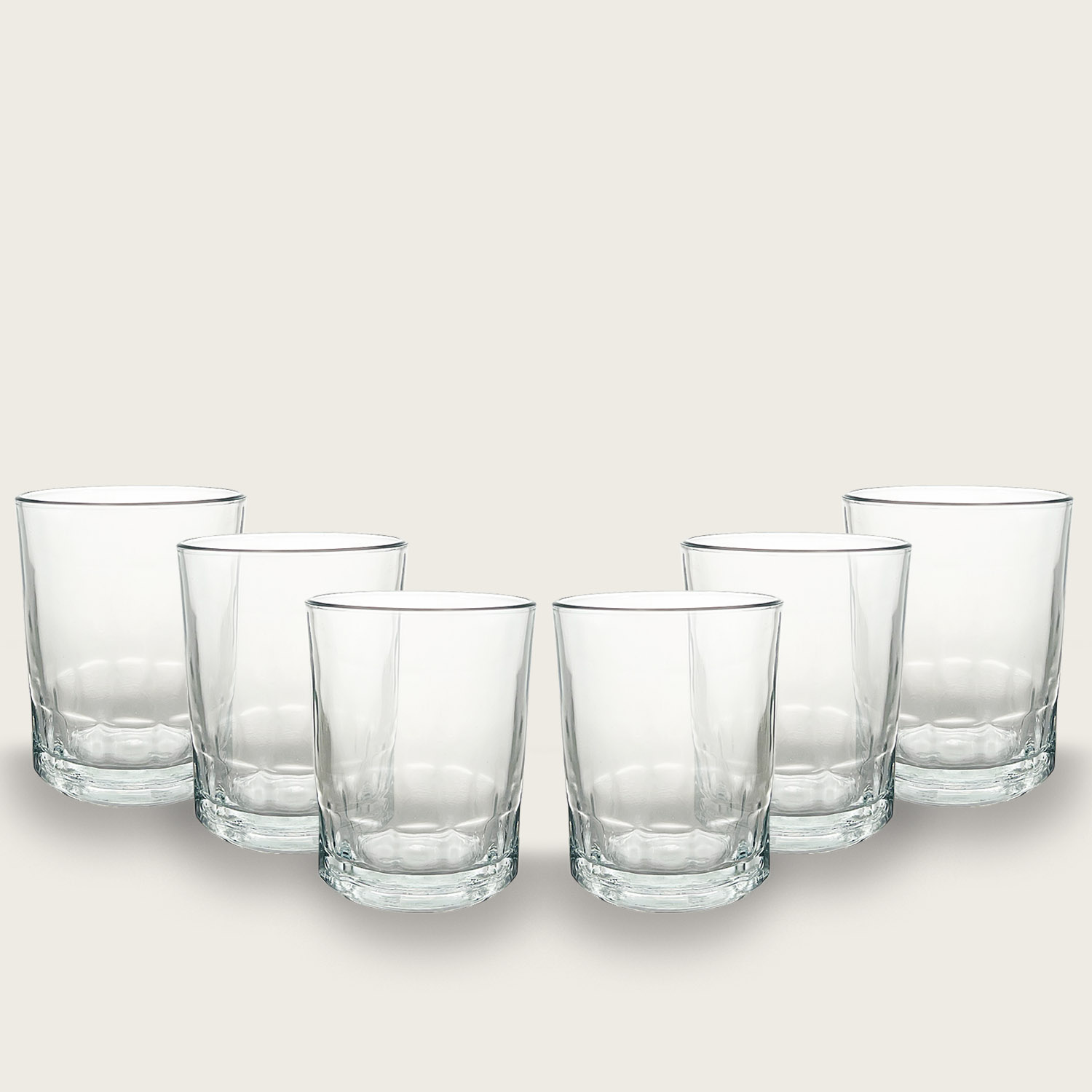 SET 6 BICCHIERI IN VETRO SONIA 27 CL