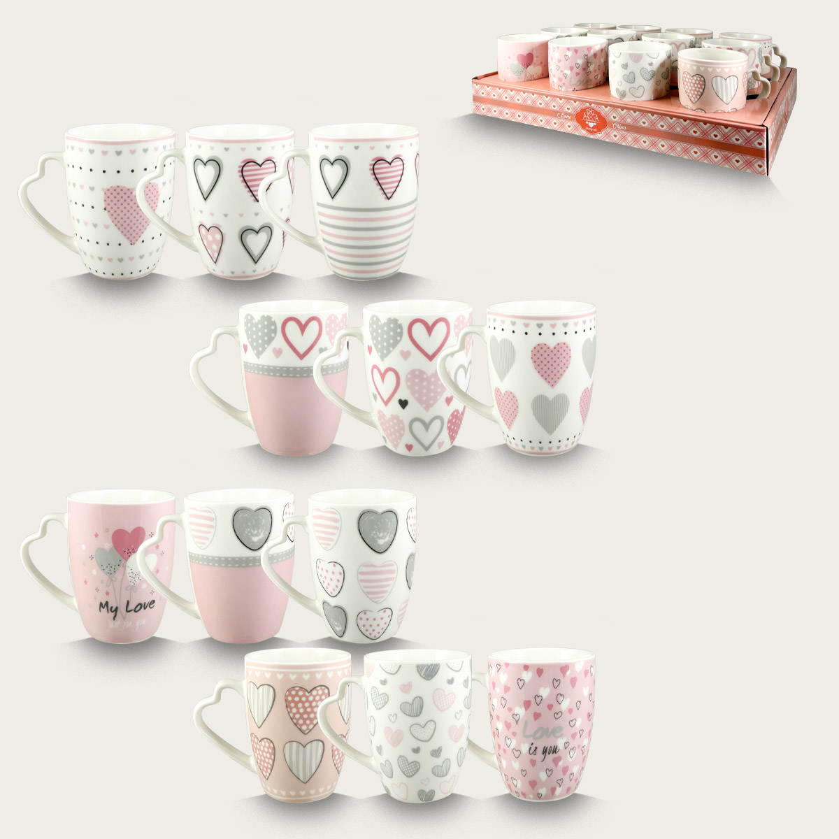 Tazza Mug Pink 34 Cl