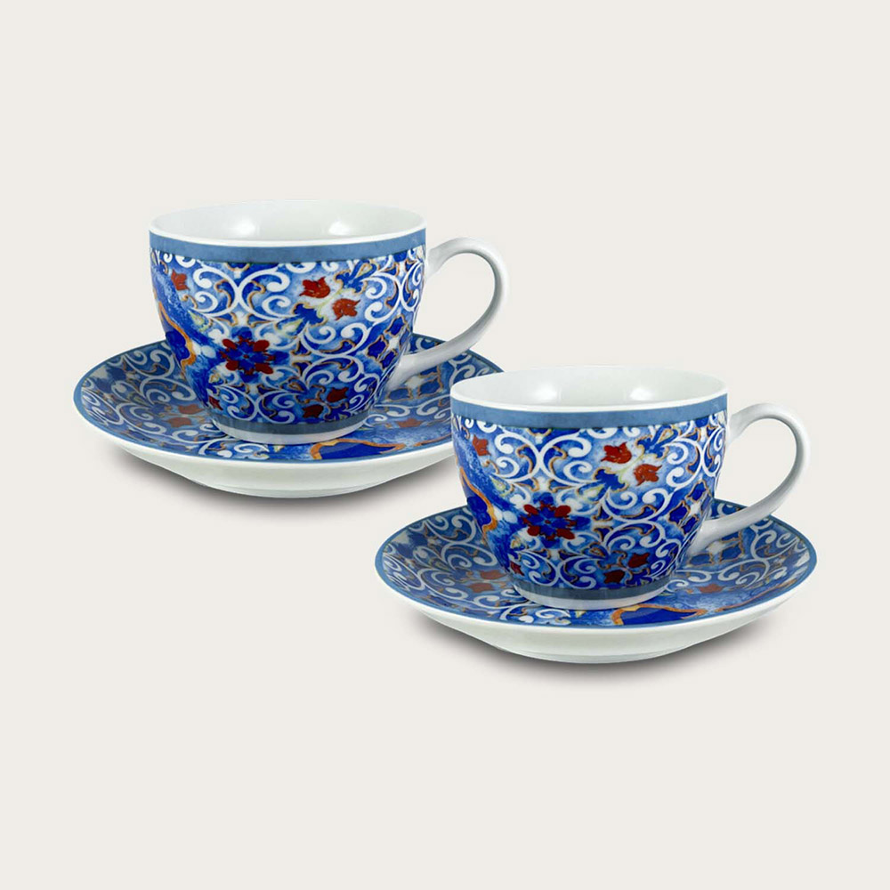 Set 2 Tazze Da Tè - Cappuccino 220 Ml Forte Dei Marmi - Arca Italy