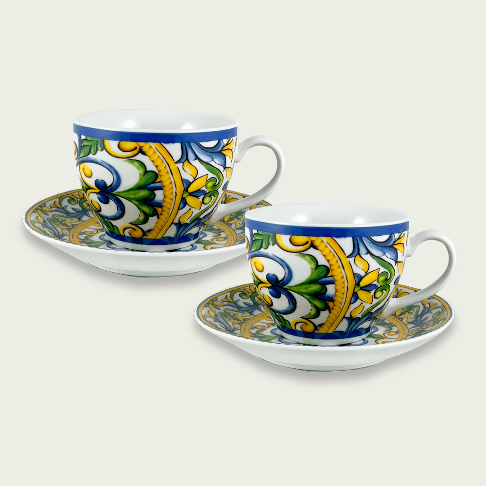 Set 2 Tazze Da Tè - Cappuccino 220 Ml Portofino