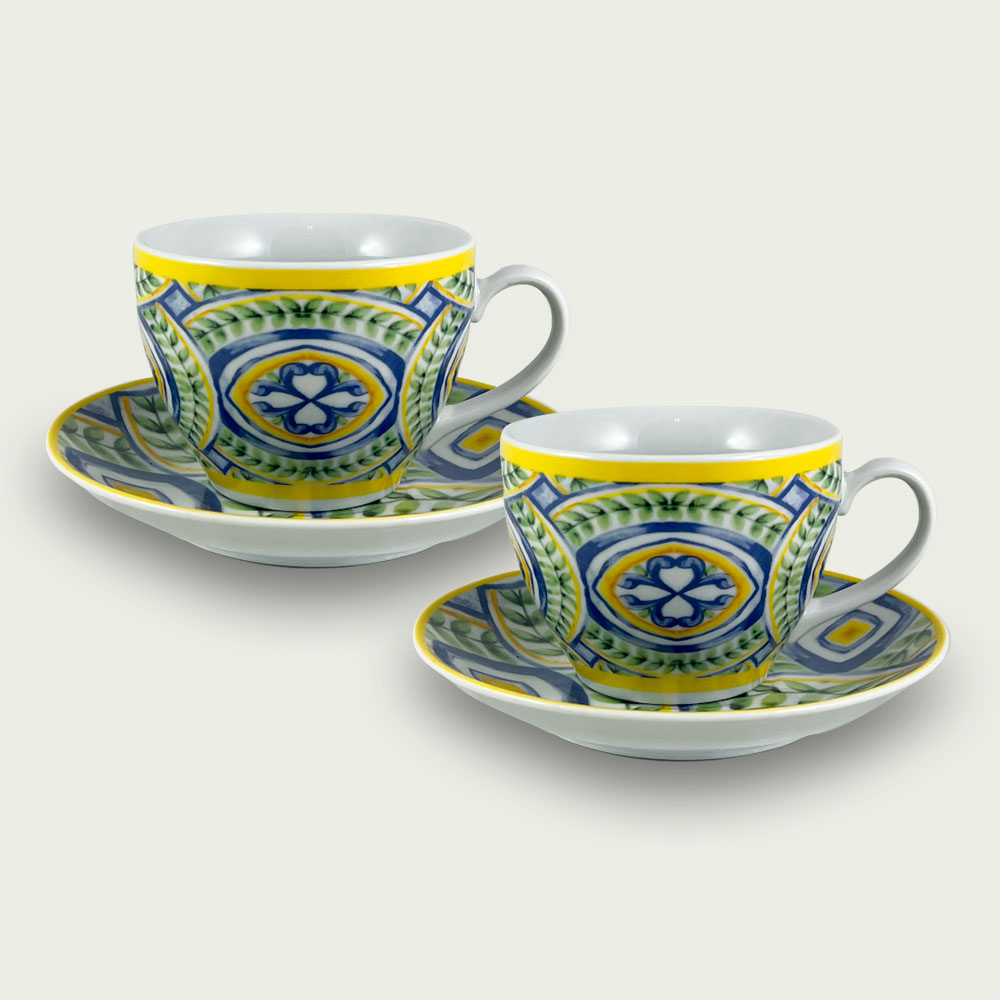 Set 2 Tazze Da Tè - Cappuccino 220 Ml Otranto