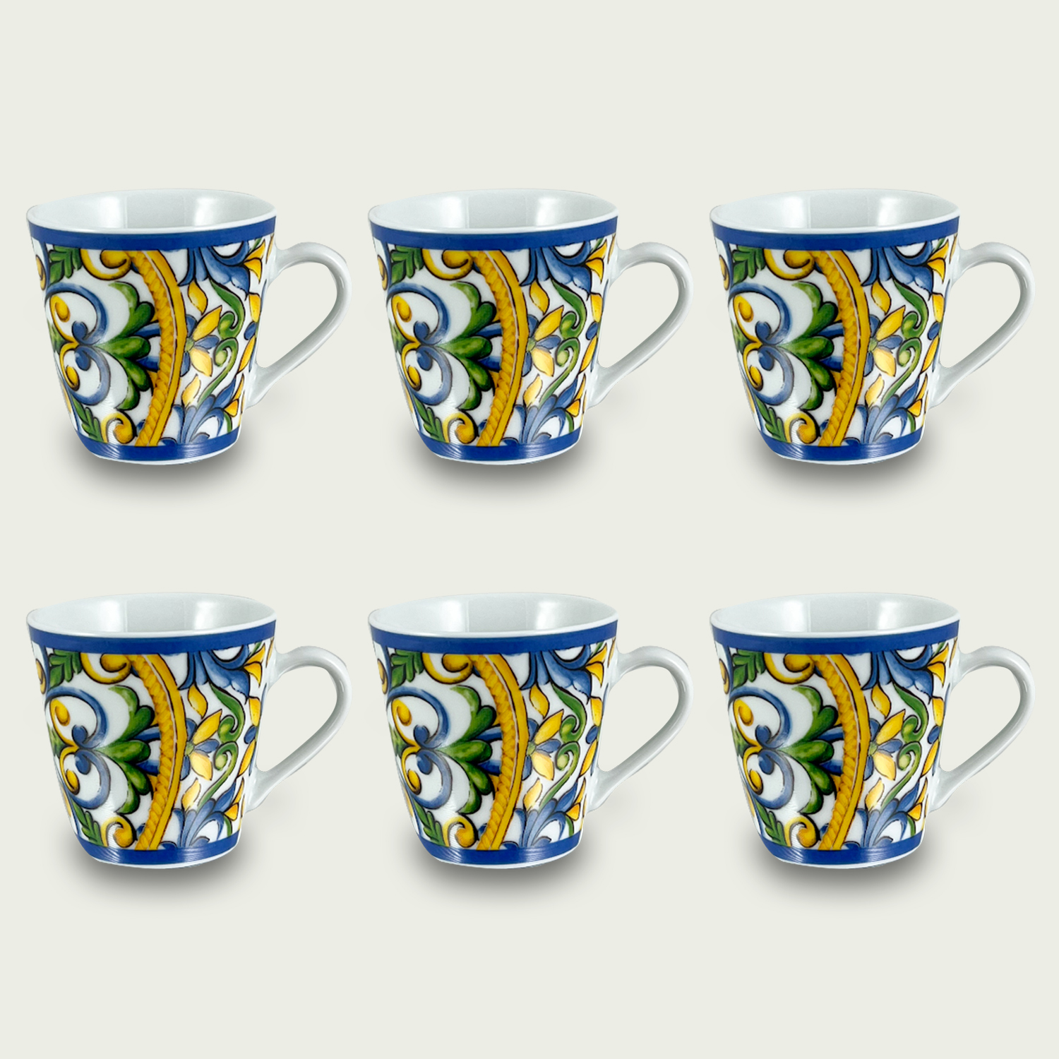 BTaT Set 6 Tazze Da Caffè In Vetro A Doppia Parete - 340 Ml - Isolate E Termiche