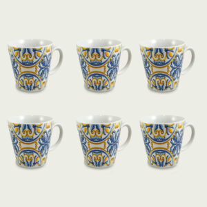 Set 6 Tazze Da Caffè Vietri