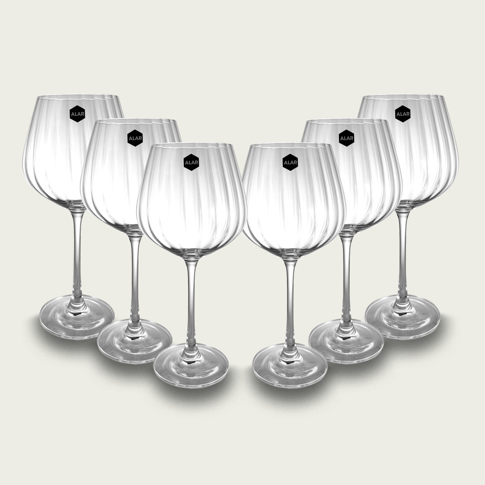 Set 6 Calici In Cristallo Jonica 64 Cl