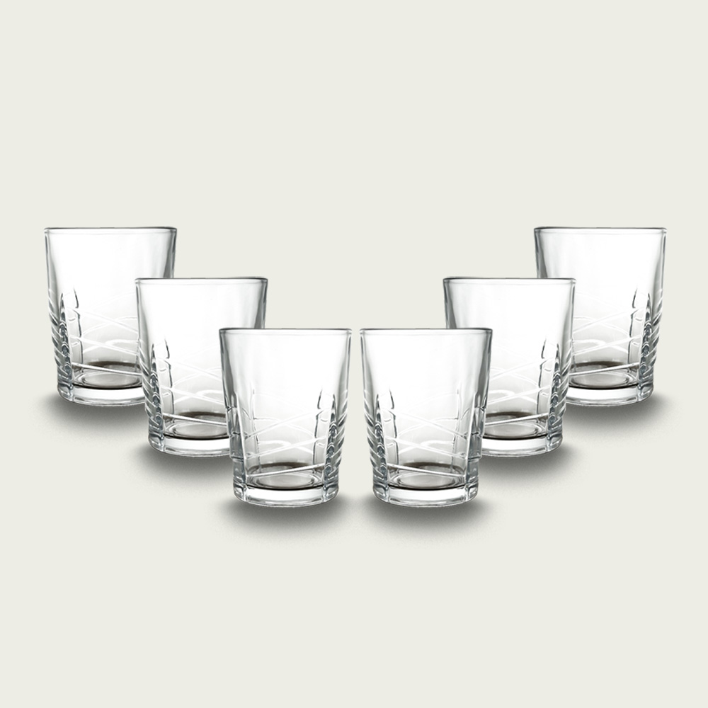 Set 6 Bicchieri Tivoli Tumbler 27 Cl