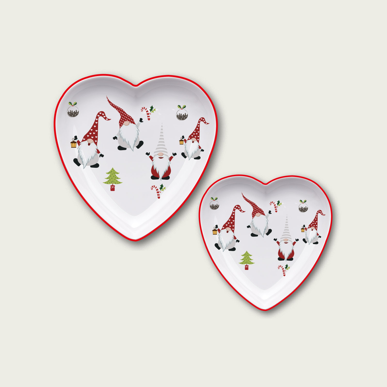 Piatto Cuore Gnomi