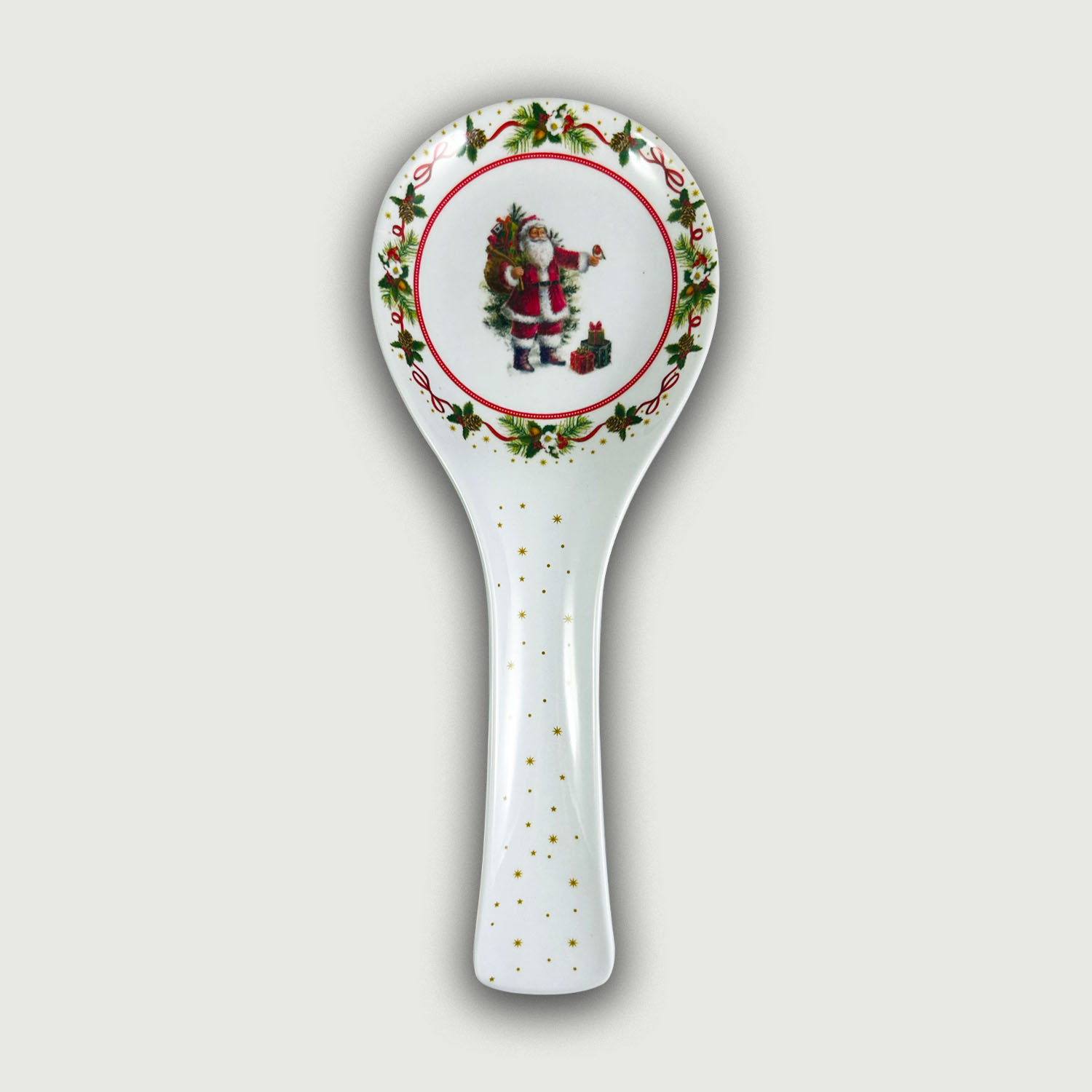 Santa Claus Poggiamestolo 29x10 Cm