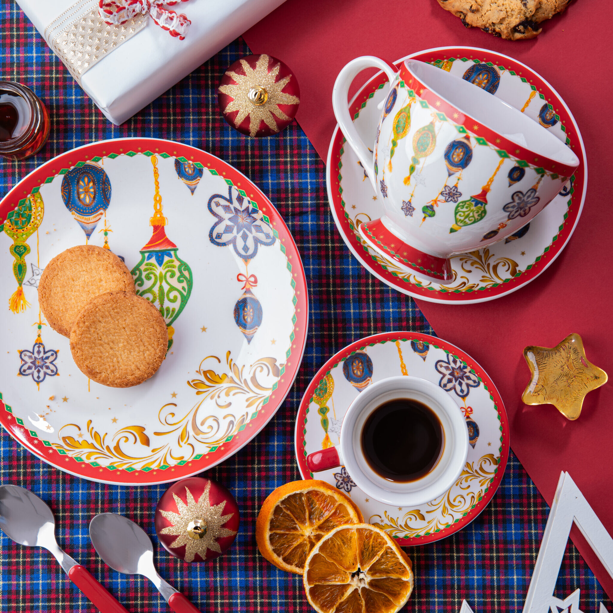 Tazza The Con Piattino Christmas Magic