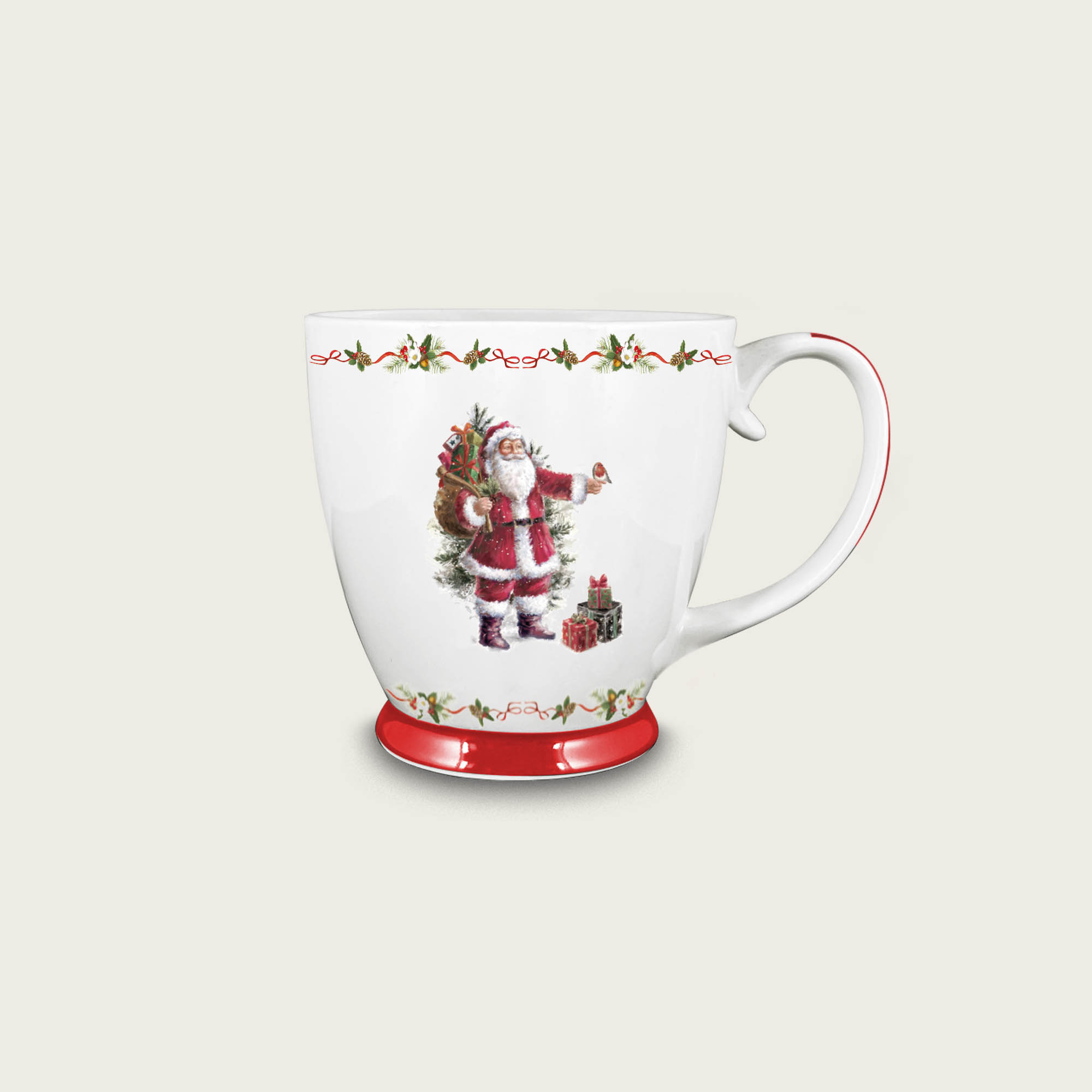 Set 2 Mug Christmas Santa Claus
