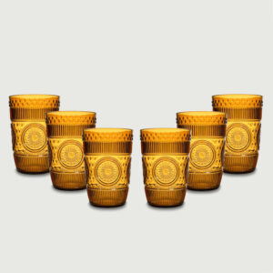 Tumbler Imperial In Plastica - Set 6 Bicchieri PIÚ CONVENIENTE Arancione