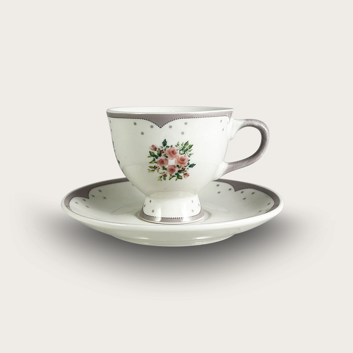 Tazza Caffè Shabby Rose