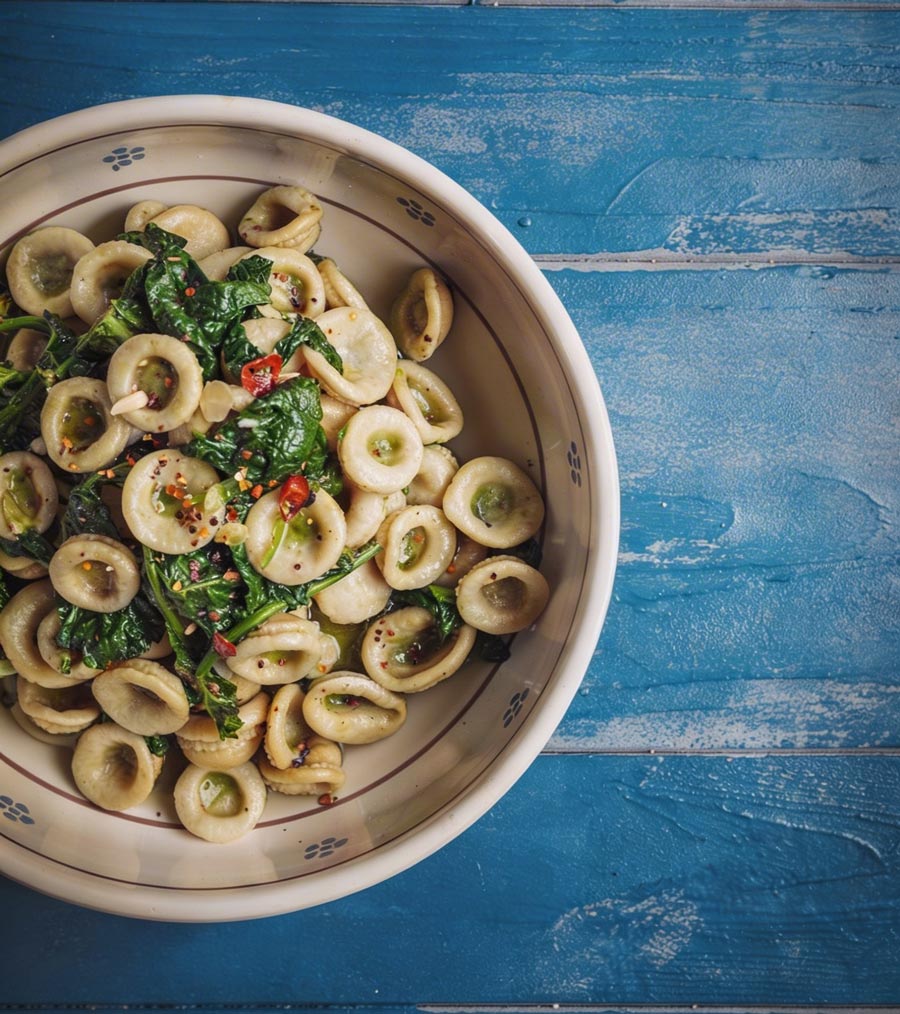 Orecchiette con cime di rapa