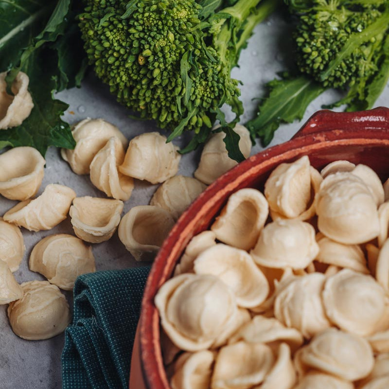 Ricetta e ingredienti per Orecchiette con cime di rapa