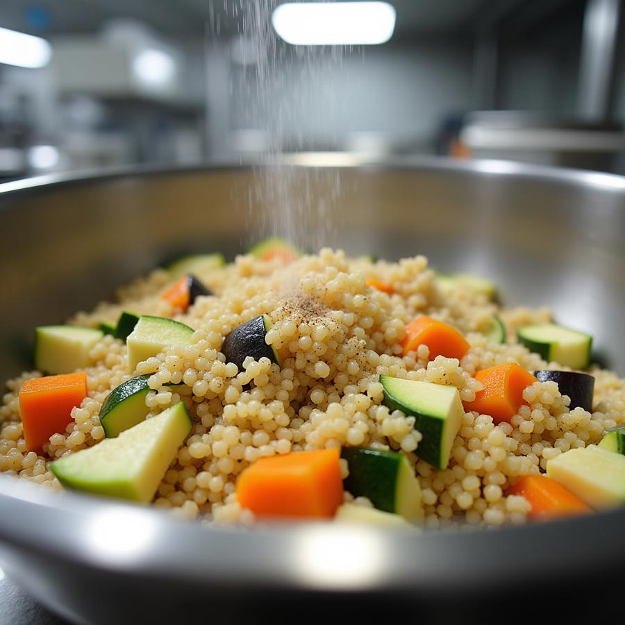 Ricetta e ingredienti del Cous cous con verdure