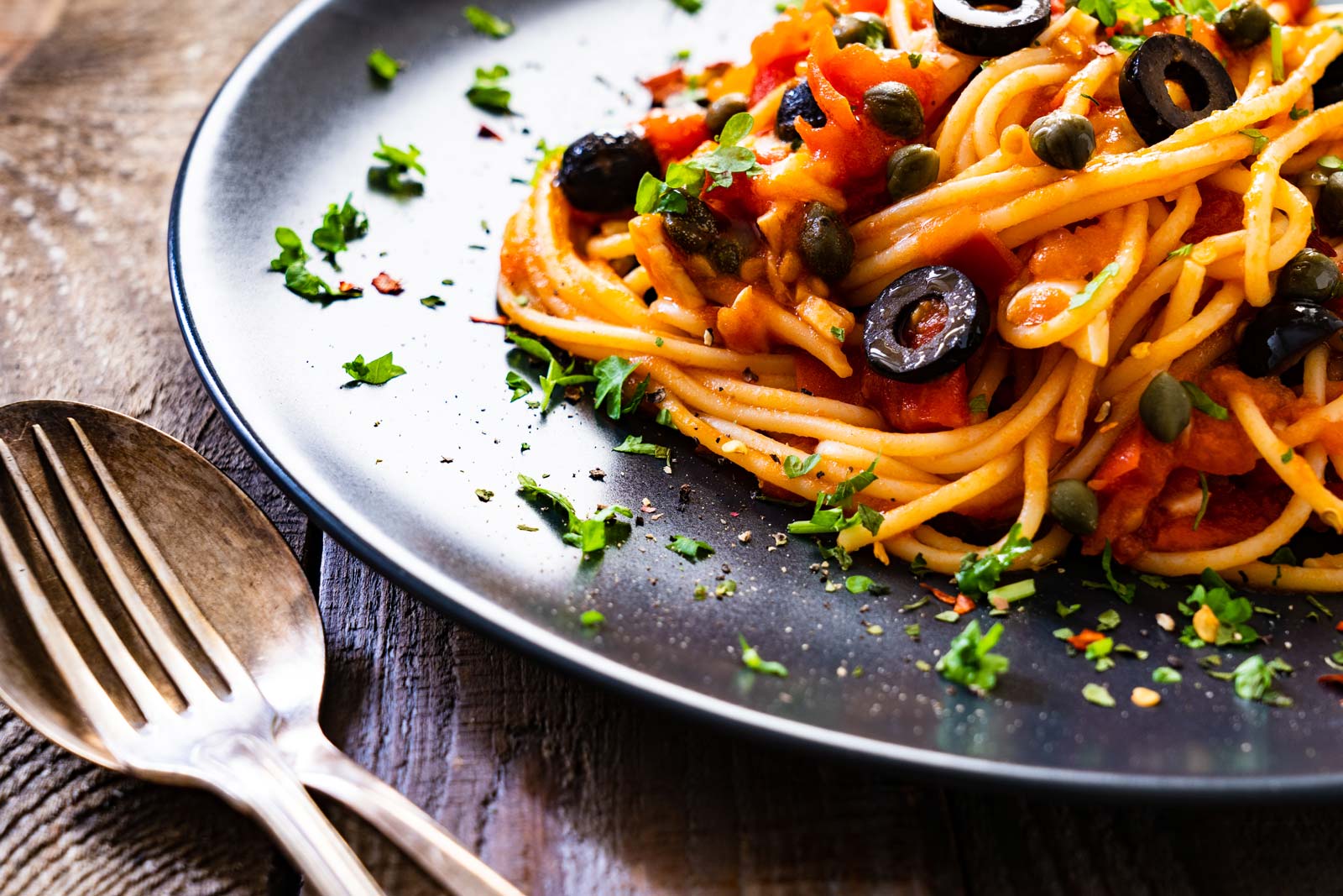 Ricetta Spaghetti alla puttanesca