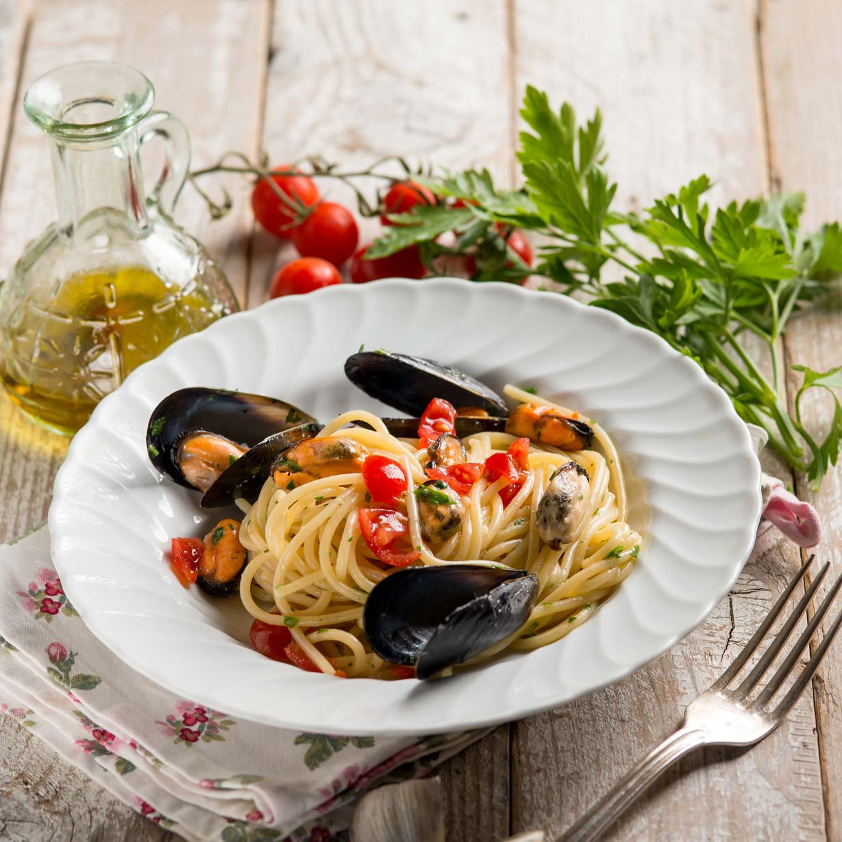 spaghetti alle cozze