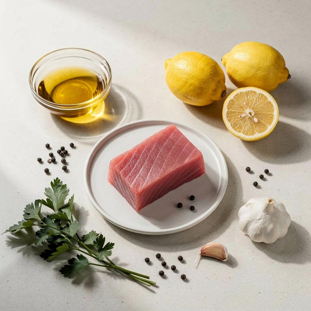 Ingredienti Pasta Tonno e Limone - Le ricette di ARCA Italy